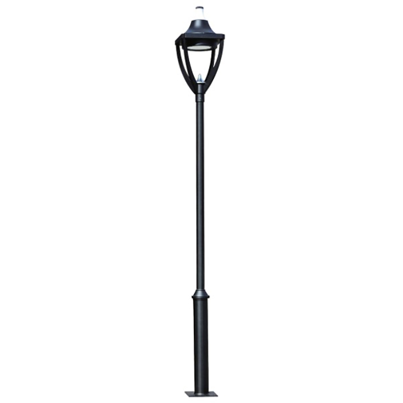 What are the three types of garden lights?